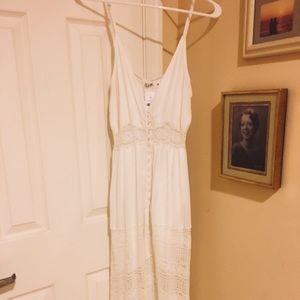 Lf white lace dress (maternity)